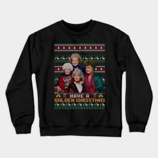 golden christmas Crewneck Sweatshirt